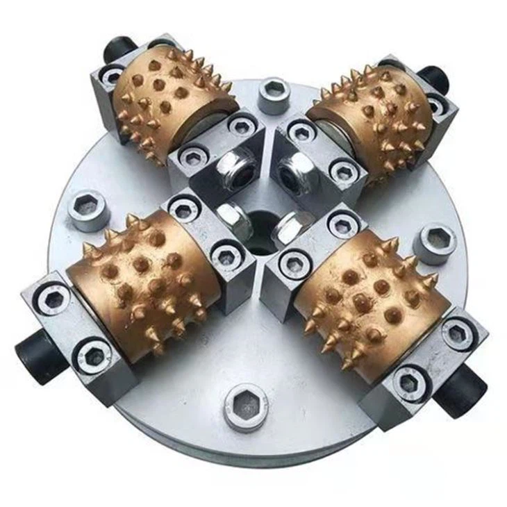 bush hammer machine line